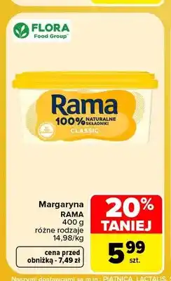 Carrefour Margaryna Rama oferta