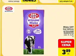 Carrefour Mleko UHT bez laktozy Wydojone Mlekovita 3,2% oferta