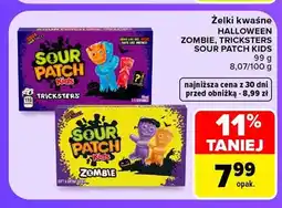 Carrefour Żelki kwaśne Halloween Tricksters Sour Patch Kids oferta