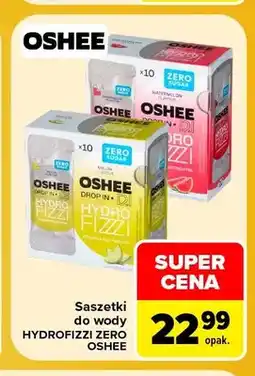 Carrefour Saszetki do wody Hydrofizzi Zero Oshee arbuz oferta