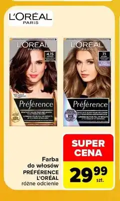 Carrefour Farba do włosów Préférence L'Oréal oferta