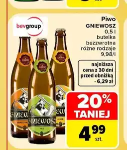 Carrefour Piwo Gniewosz Bursztyn oferta