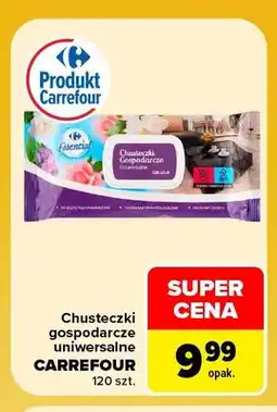 Carrefour Chusteczki gospodarcze uniwersalne Carrefour oferta