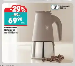 Biedronka Kawiarka na 6 filiżanek BerlingerHaus oferta