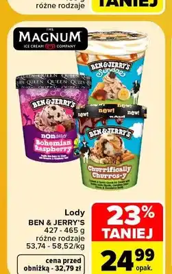 Carrefour Lody Ben & Jerry's oferta