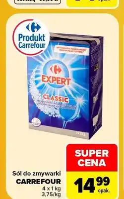 Carrefour Sól do zmywarki Carrefour 4-pak oferta