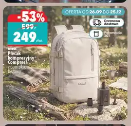 Biedronka Plecak kompresyjny Compresa z pompką Wings oferta