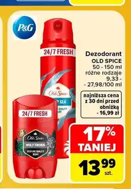 Carrefour Dezodorant Old Spice oferta