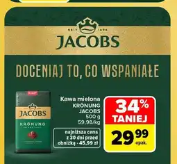 Carrefour Kawa mielona Krönung Jacobs oferta