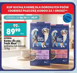 Biedronka Karma dla psa Fresh Meat kurczak OptiVital oferta