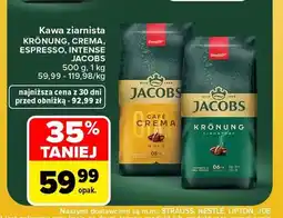Carrefour Kawa ziarnista Krönung Jacobs oferta