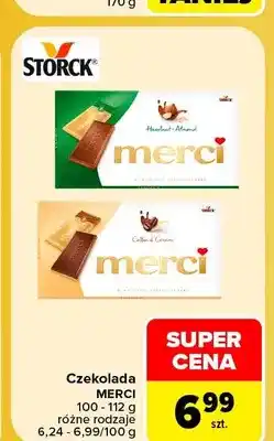 Carrefour Czekolada Merci oferta