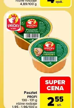 Carrefour Pasztet z pomidorami Profi oferta