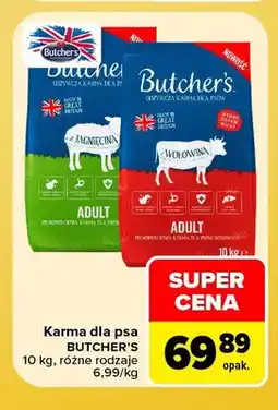 Carrefour Karma dla psa Butcher's oferta