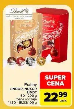 Carrefour Praliny Lindor Assorted Lindt oferta