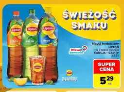 Carrefour Napój herbaciany Lipton Peach oferta
