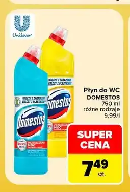 Carrefour Płyn do WC Domestos oferta
