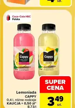 Carrefour Lemoniada Cappy cytryna oferta