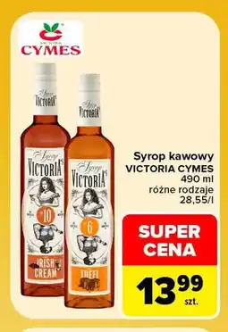 Carrefour Syrop kawowy Victoria Cymes Irish Cream oferta