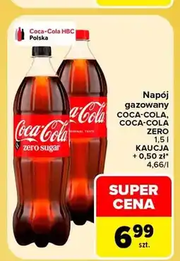 Carrefour Napój gazowany Coca-Cola oferta