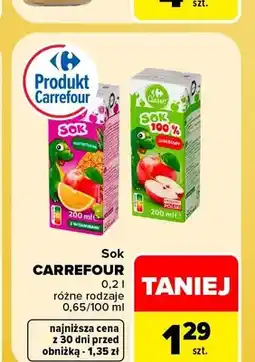 Carrefour Sok Carrefour multiwitamina oferta