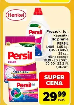 Carrefour Proszek do prania Persil oferta