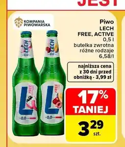 Carrefour Piwo bezalkoholowe Lech oferta