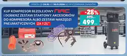Biedronka Zestaw startowy akcesoriów do kompresora Nac oferta