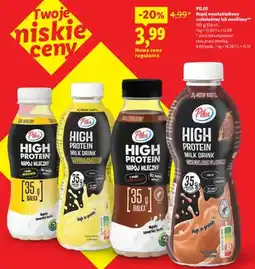 Lidl Napój wysokobiałkowy czekoladowy Pilos oferta