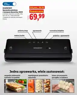 Lidl Zgrzewarka próżniowa z zestawem akcesoriów Silvercrest oferta