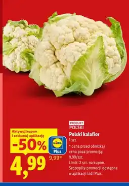 Lidl Kalafior polski Ryneczek Lidla oferta
