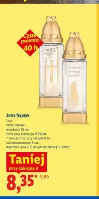 Lidl Znicz Tryptyk oferta