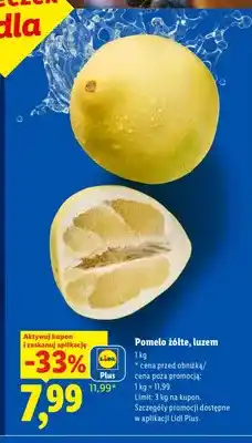 Lidl Pomelo żółte luzem Ryneczek Lidla oferta