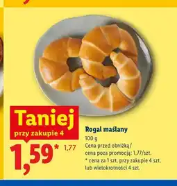 Lidl Rogal maślany oferta