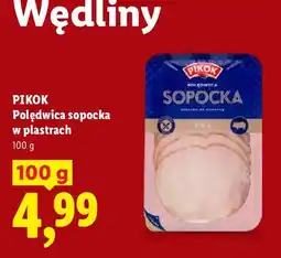 Lidl Polędwica sopocka w plastrach Pikok oferta