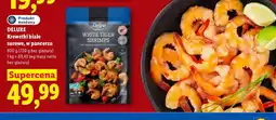 Lidl Krewetki białe surowe w pancerzu Deluxe oferta