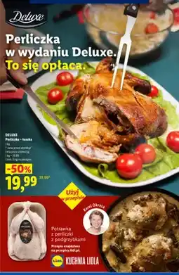 Lidl Perliczka tuszka Deluxe oferta