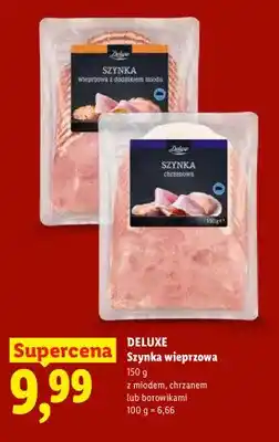 Lidl Szynka wieprzowa z miodem Deluxe oferta