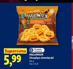 Lidl Chrupiące ziemniaczki Halloween oferta