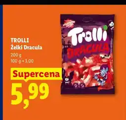 Lidl Żelki Dracula Trolli oferta