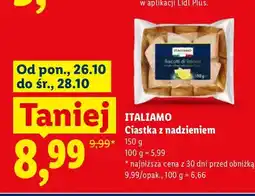Lidl Ciastka z nadzieniem Italiamo oferta