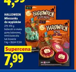 Lidl Mieszanka do wypieków babeczki o smaku gumy balonowej Halloween oferta