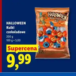 Lidl Kulki czekoladowe Halloween oferta