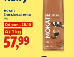 Lidl Kawa ziarnista Mokate Crema oferta