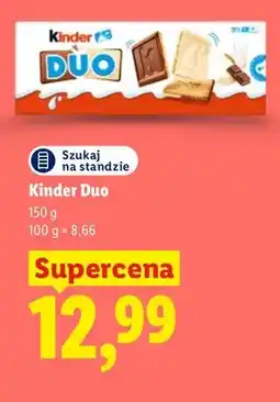 Lidl Kinder Duo oferta