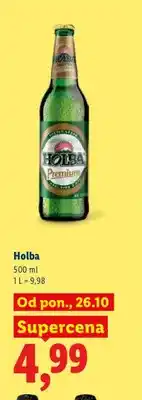 Lidl Piwo Holba oferta