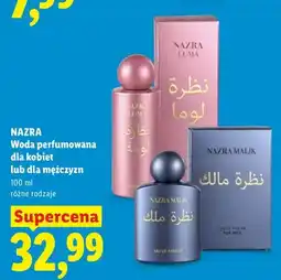 Lidl Woda perfumowana dla mężczyzn Nazra oferta
