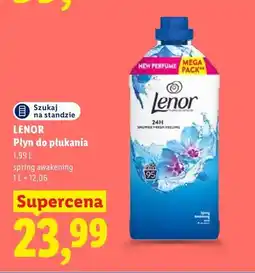 Lidl Płyn do płukania spring awakening Lenor oferta