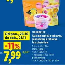Lidl Kule do kąpieli z zabawką Bayabelle oferta