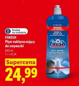 Lidl Płyn nabłyszczający do zmywarki Finish oferta